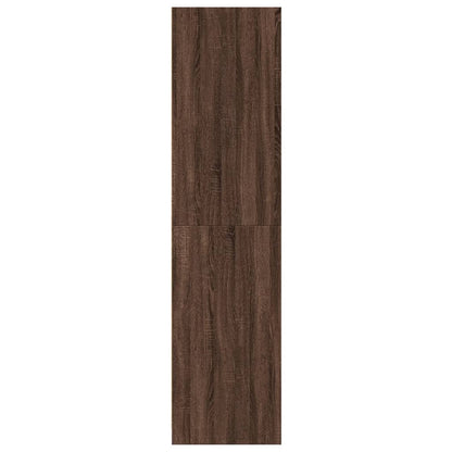 Wardrobe Brown Oak 50x50x200 cm Engineered Wood