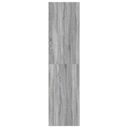 Wardrobe Grey Sonoma 80x50x200 cm Engineered Wood