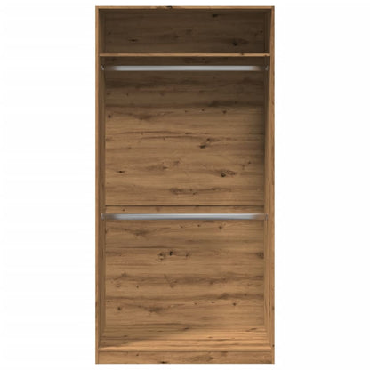 Wardrobe Artisian Oak 100x50x200 cm Engineered Wood