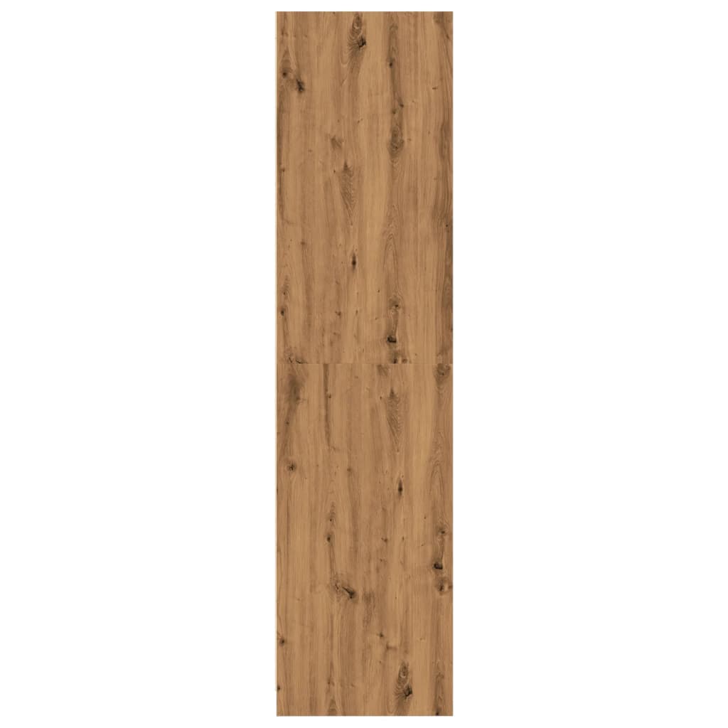 Wardrobe Artisian Oak 100x50x200 cm Engineered Wood