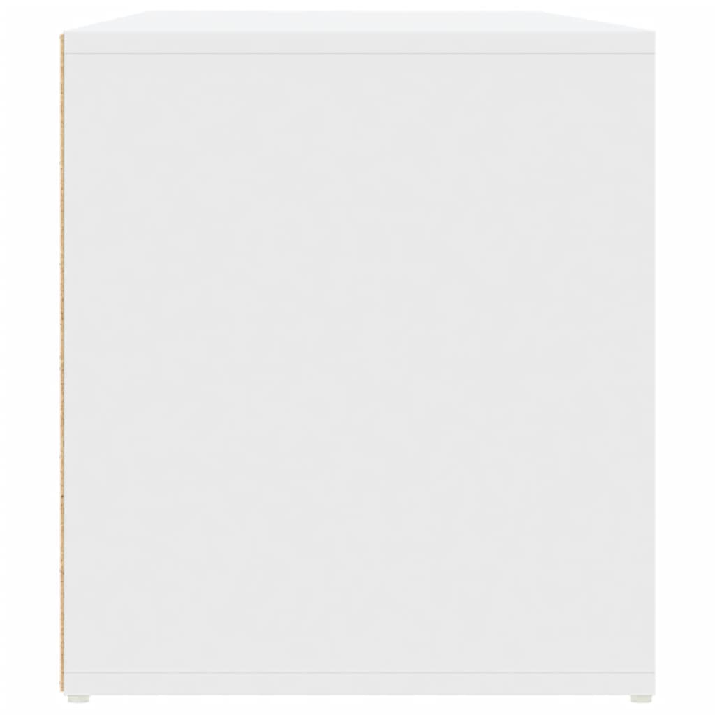 Corner Cabinet White 200x40x45 cm Engineered Wood