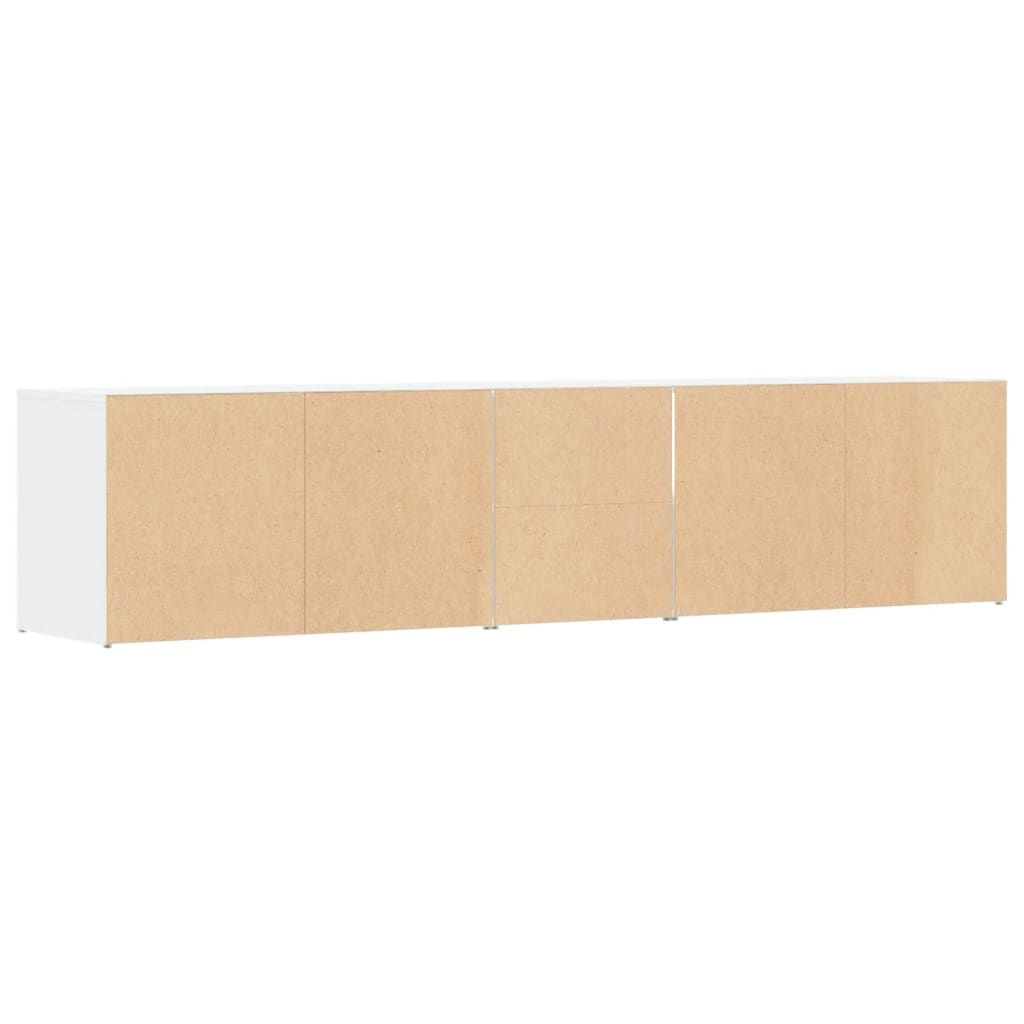 Corner Cabinet White 200x40x45 cm Engineered Wood