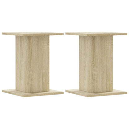 Plant Stands 2 pcs Sonoma Oak 30x30x40 cm Engineered Wood