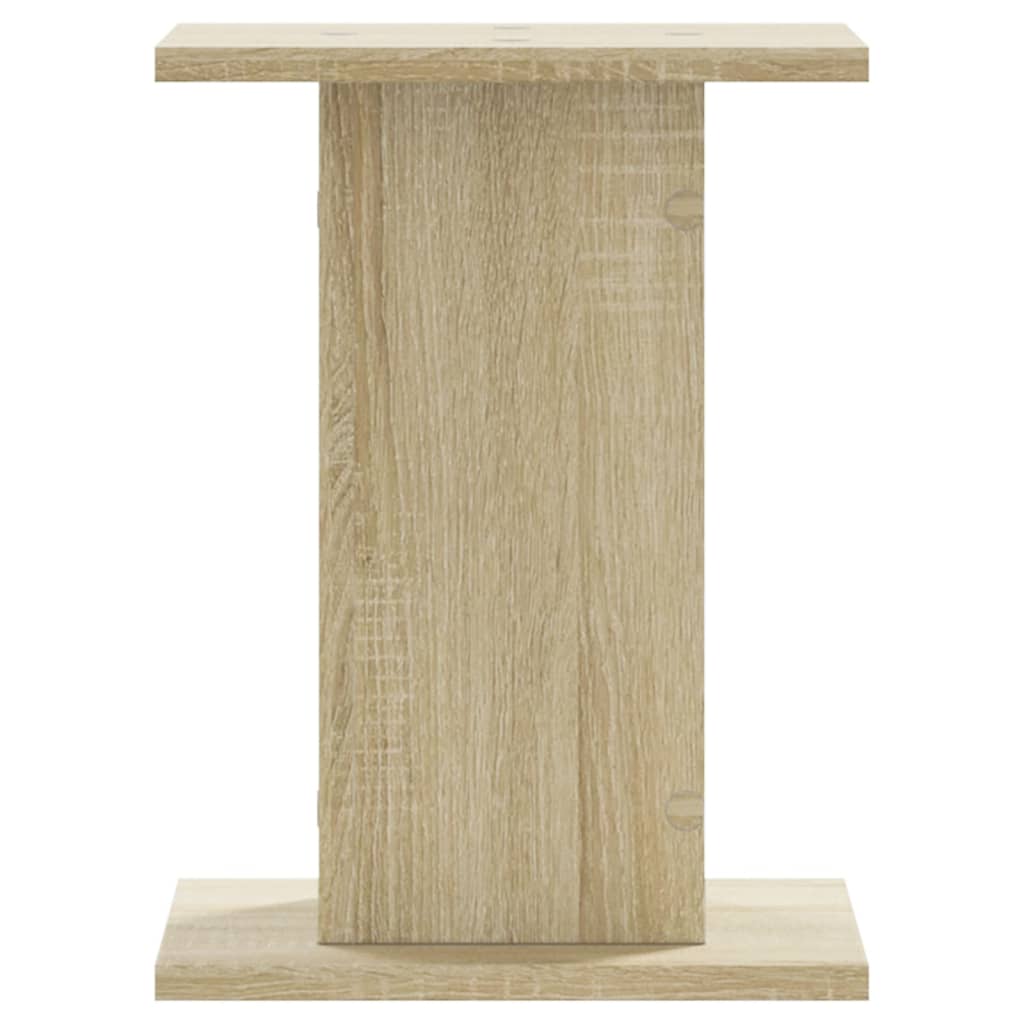 Plant Stands 2 pcs Sonoma Oak 30x30x40 cm Engineered Wood