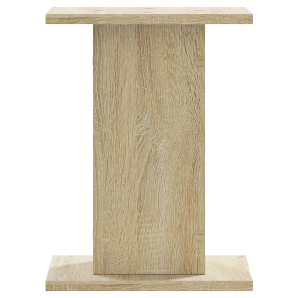 Plant Stands 2 pcs Sonoma Oak 30x30x40 cm Engineered Wood