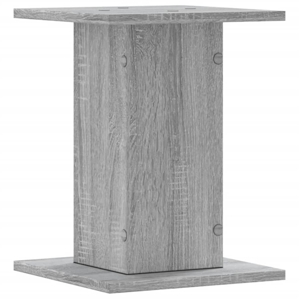 Plant Stands 2 pcs Grey Sonoma 30x30x40 cm Engineered Wood