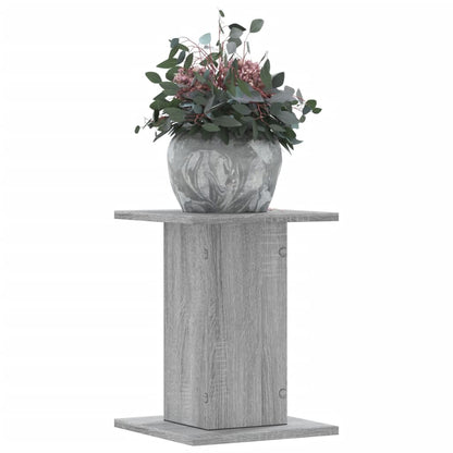 Plant Stands 2 pcs Grey Sonoma 30x30x40 cm Engineered Wood