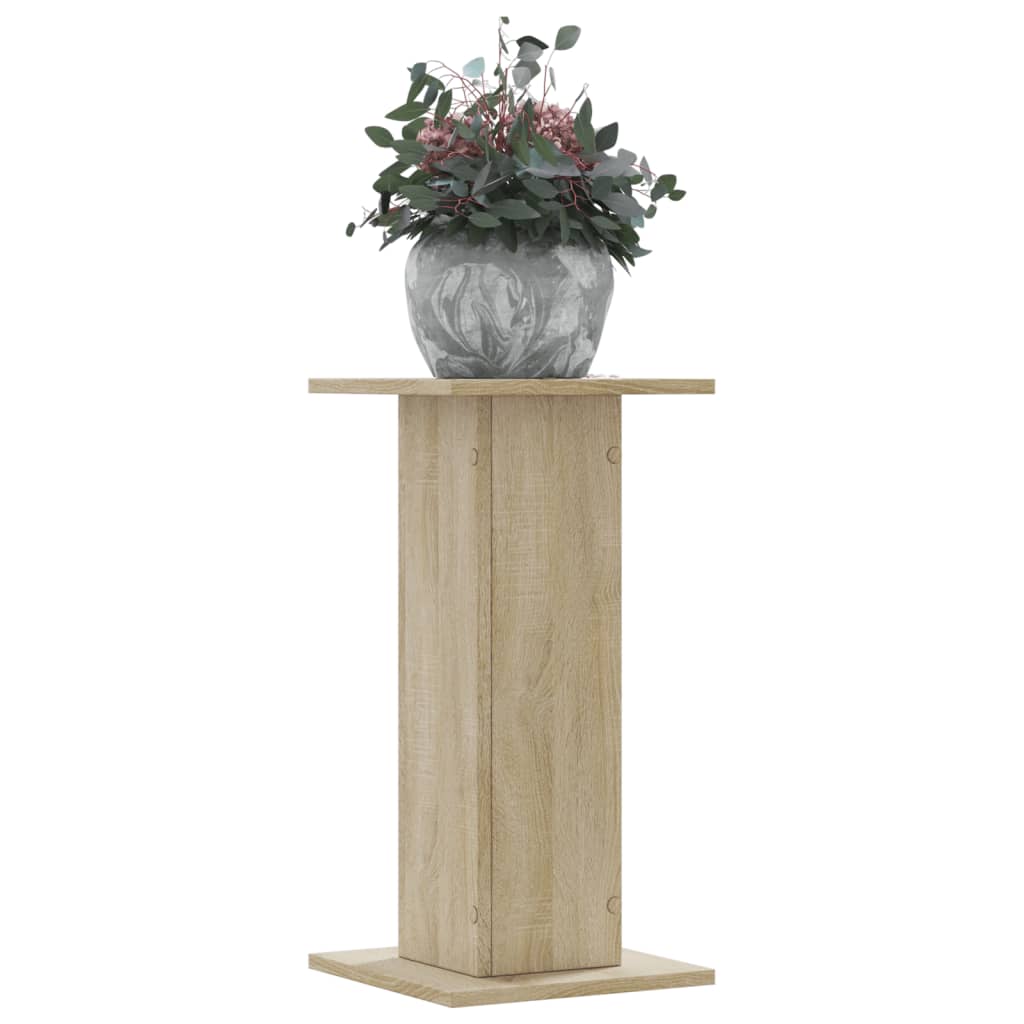 Plant Stands 2 pcs Sonoma Oak 30x30x60 cm Engineered Wood