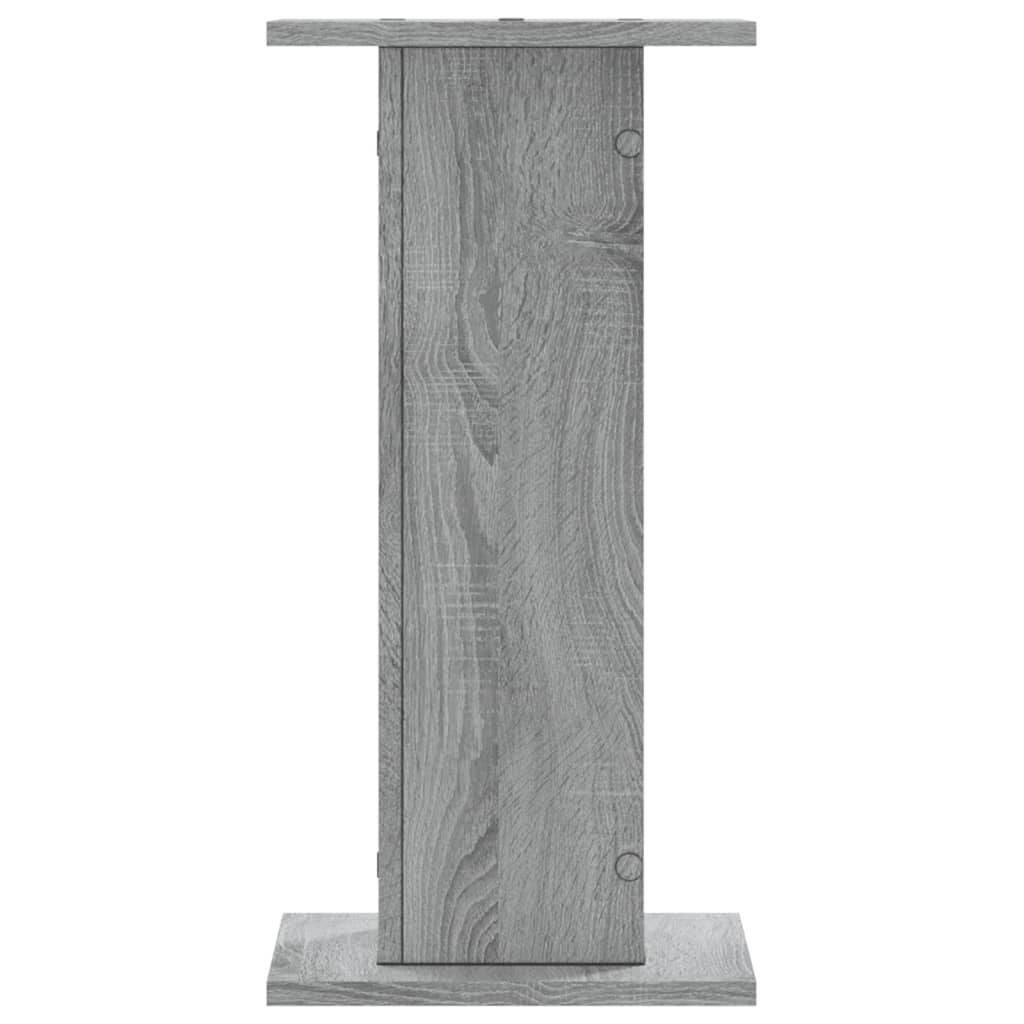 Plant Stands 2 pcs Grey Sonoma 30x30x60 cm Engineered Wood