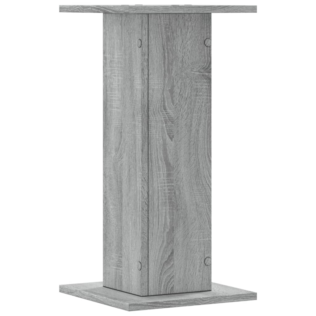 Plant Stands 2 pcs Grey Sonoma 30x30x60 cm Engineered Wood