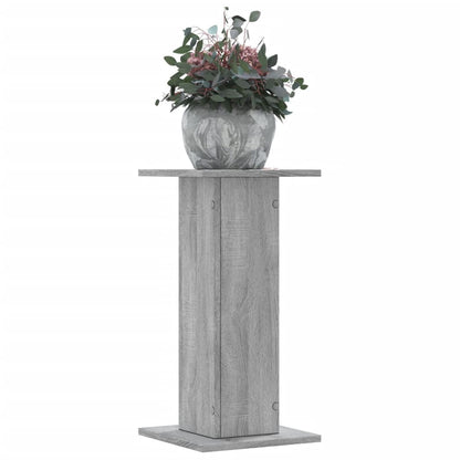 Plant Stands 2 pcs Grey Sonoma 30x30x60 cm Engineered Wood