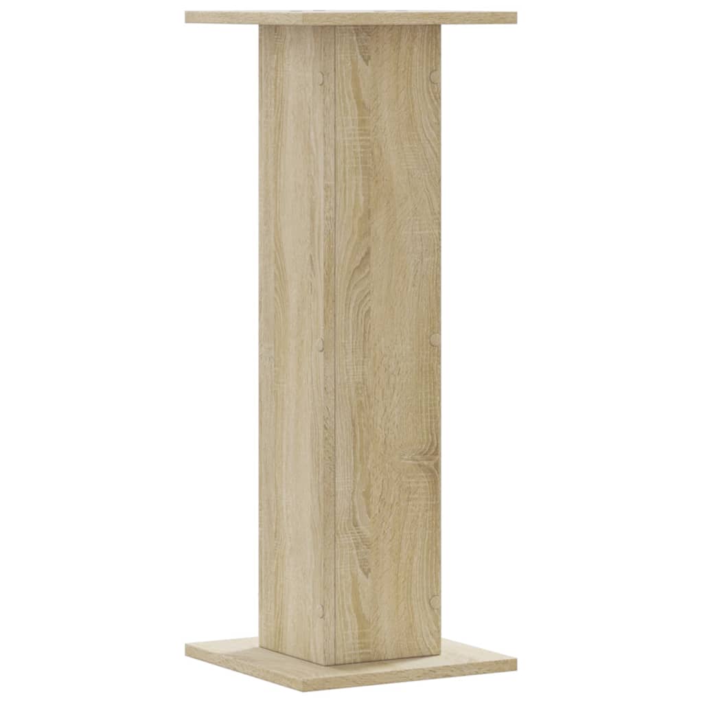 Plant Stands 2 pcs Sonoma Oak 30x30x80 cm Engineered Wood