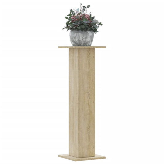 Plant Stands 2 pcs Sonoma Oak 30x30x95 cm Engineered Wood