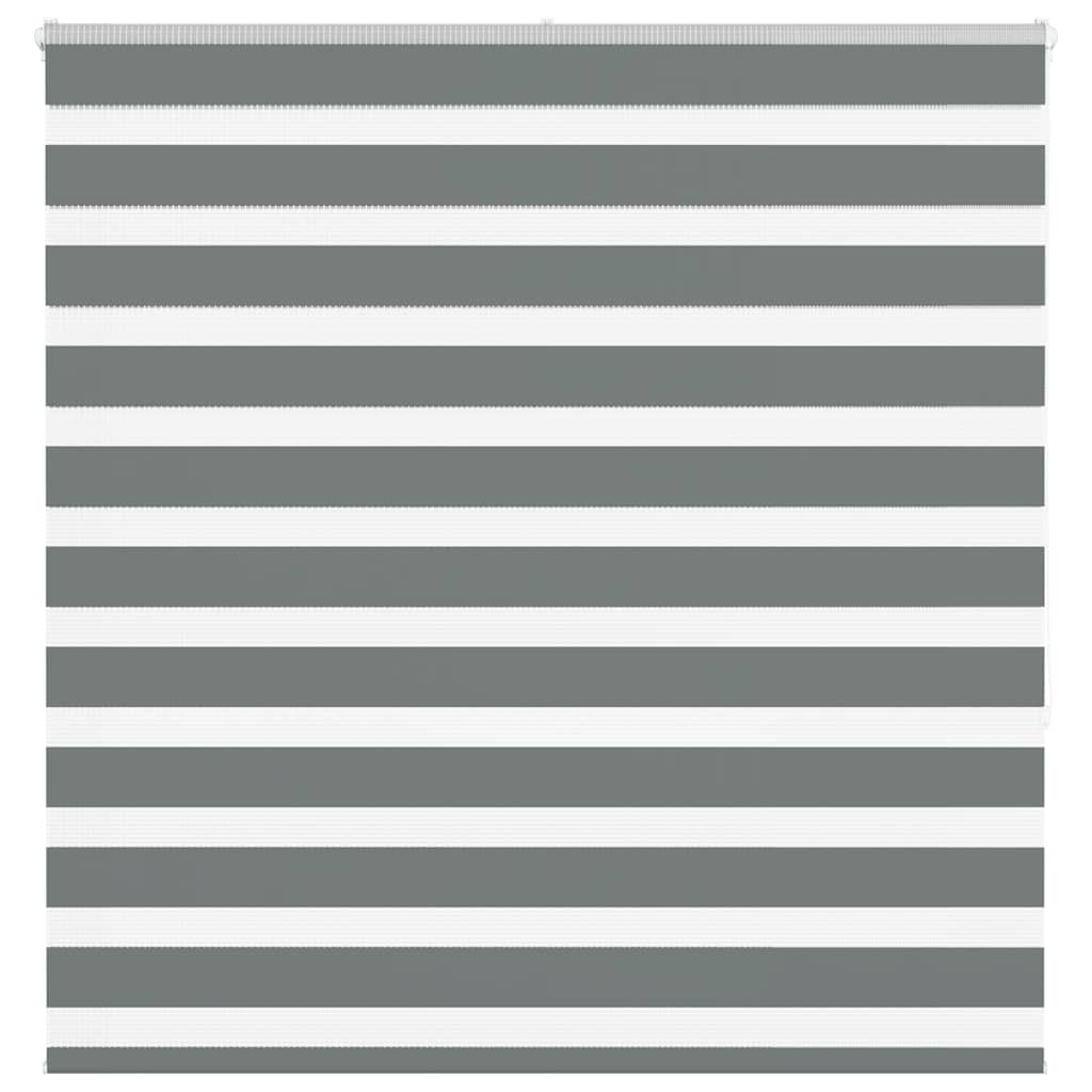 Zebra Blind Dark Grey 145x150 cm Fabric Width 140.9 cm Polyester