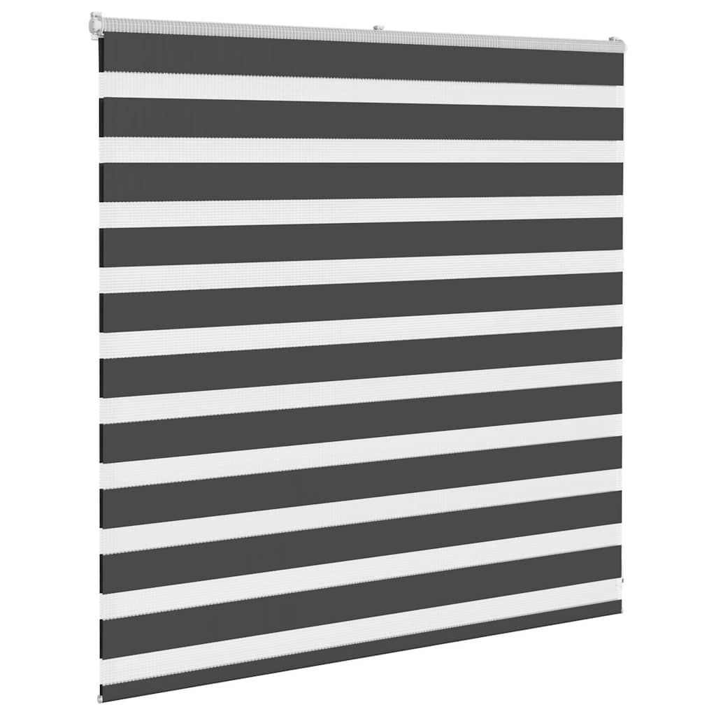 Zebra Blind Black 150x100 cm Fabric Width 145.9 cm Polyester