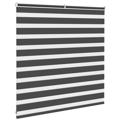 Zebra Blind Black 150x100 cm Fabric Width 145.9 cm Polyester