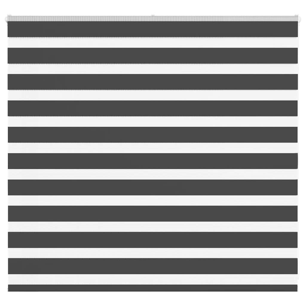 Zebra Blind Black 165x100 cm Fabric Width 160.9 cm Polyester