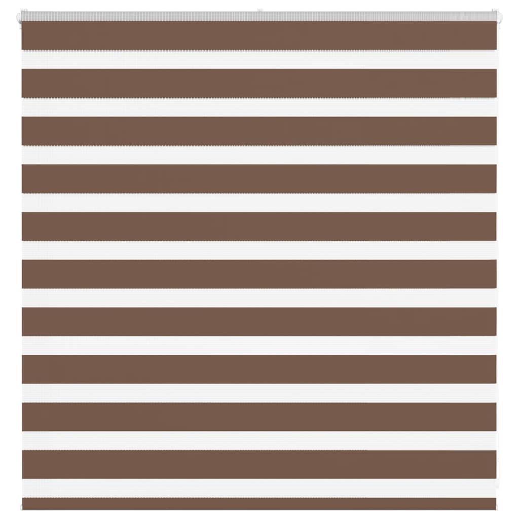 Zebra Blind Brown 150x100 cm Fabric Width 145.9 cm Polyester