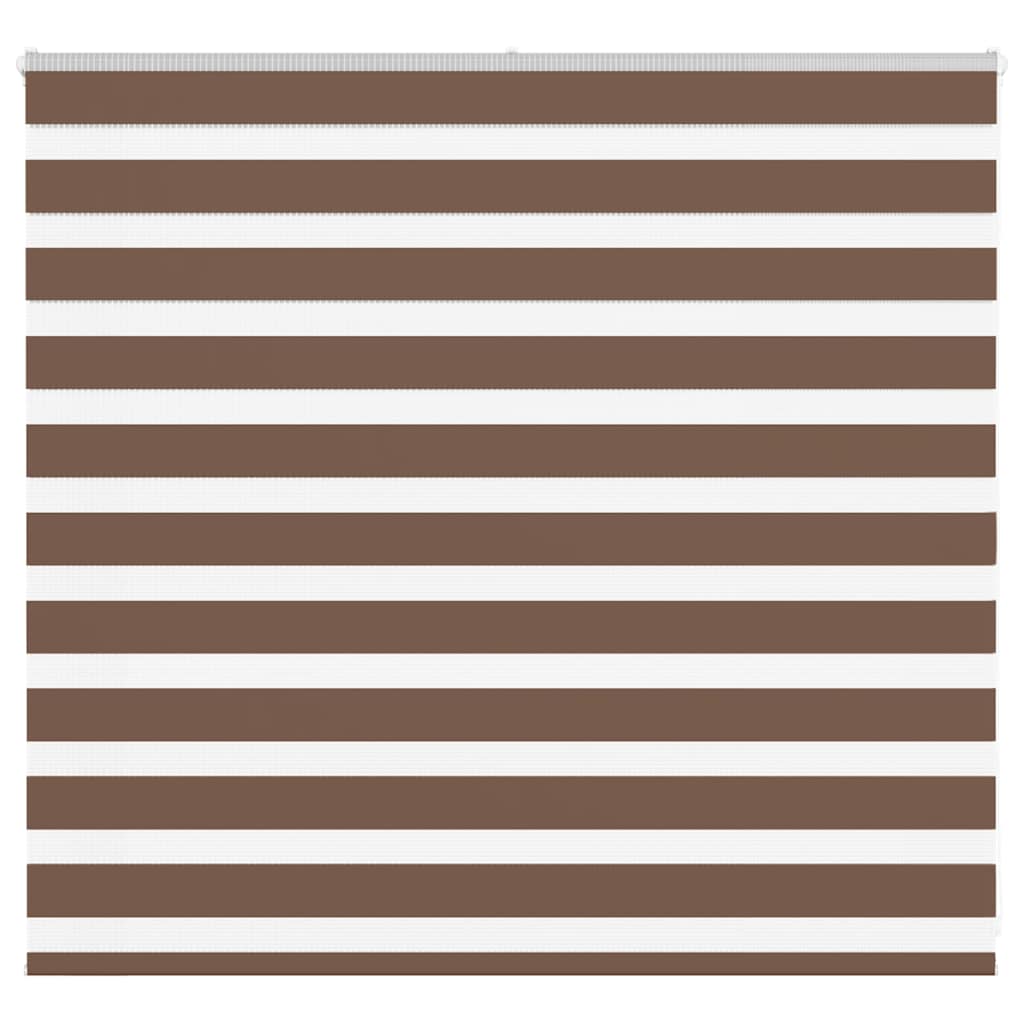 Zebra Blind Brown 160x100 cm Fabric Width 155.9 cm Polyester