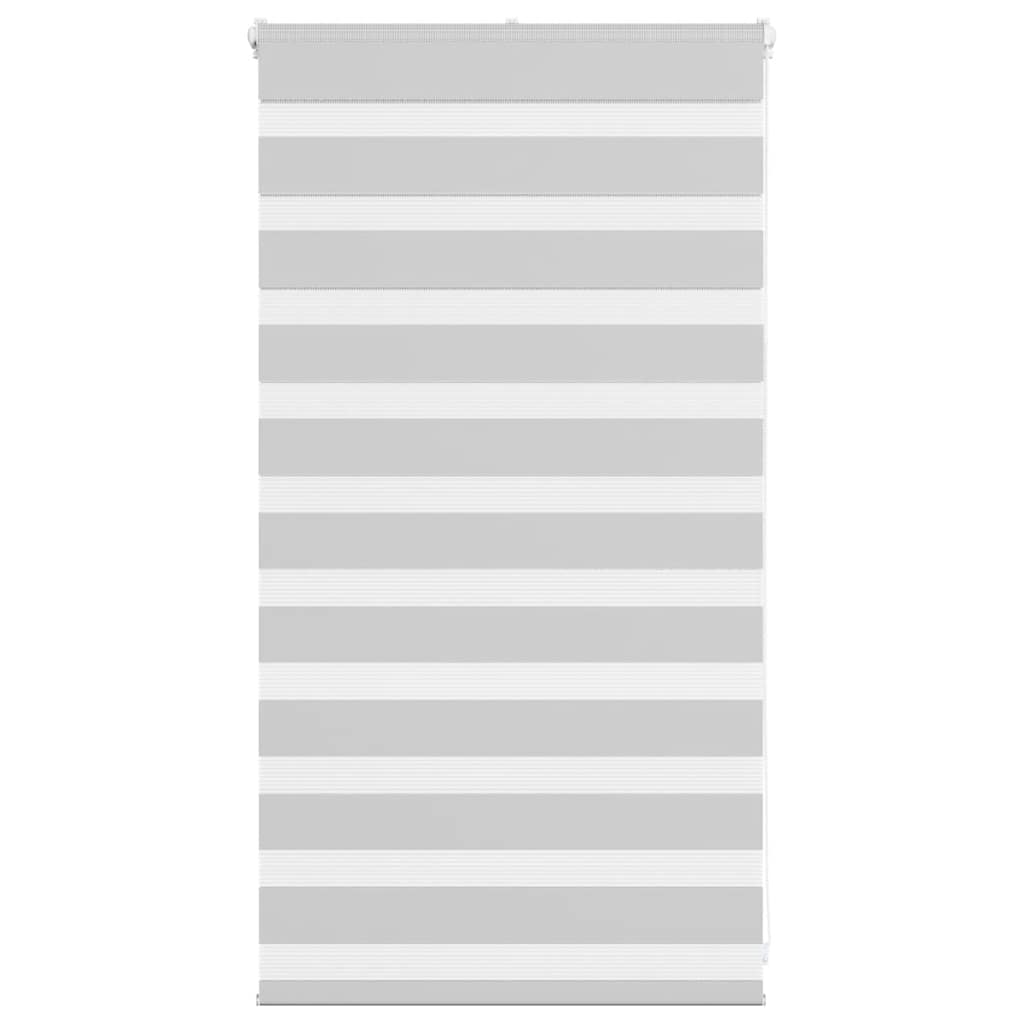 Zebra Blind Light Grey 85x100 cm Fabric Width 80.9 cm Polyester