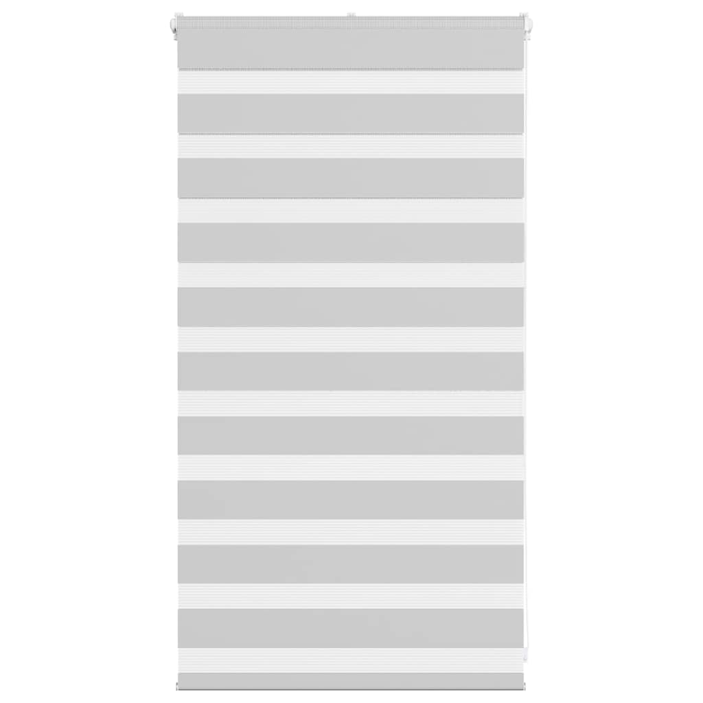 Zebra Blind Light Grey 90x100 cm Fabric Width 85.9 cm Polyester