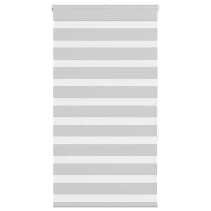 Zebra Blind Light Grey 90x150 cm Fabric Width 85.9 cm Polyester