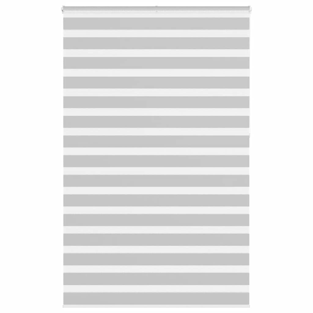 Zebra Blind Light Grey 140x230 cm Fabric Width 135.9 cm Polyester