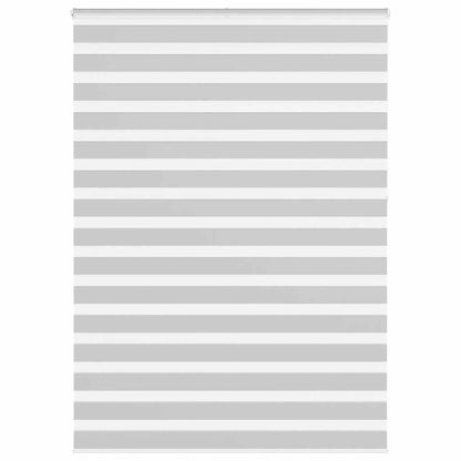 Zebra Blind Light Grey 155x230 cm Fabric Width 150.9 cm Polyester