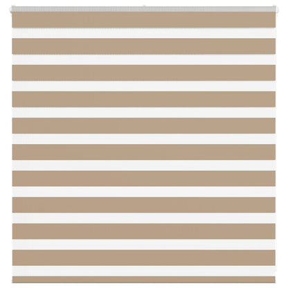 Zebra Blind Sand Brown 150x100 cm Fabric Width 145.9 cm Polyester