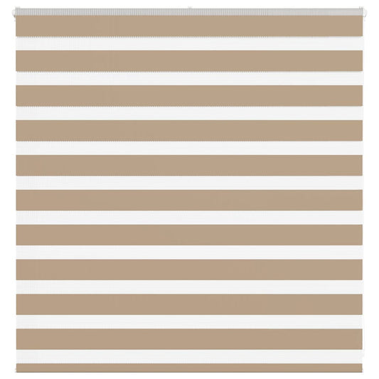 Zebra Blind Sand Brown 150x100 cm Fabric Width 145.9 cm Polyester