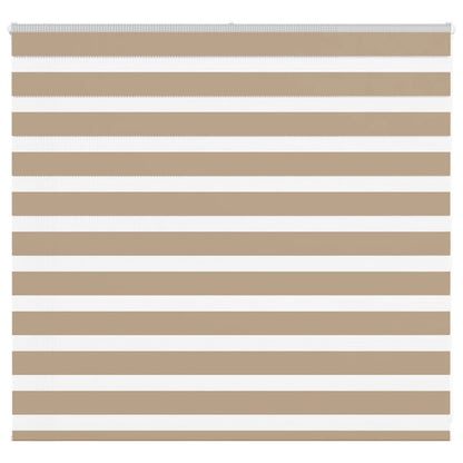 Zebra Blind Sand Brown 155x100 cm Fabric Width 150.9 cm Polyester