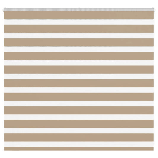 Zebra Blind Sand Brown 155x100 cm Fabric Width 150.9 cm Polyester