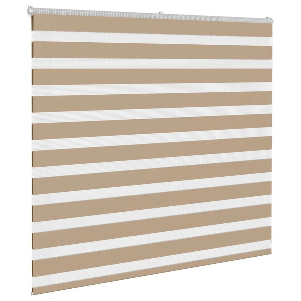 Zebra Blind Sand Brown 155x100 cm Fabric Width 150.9 cm Polyester