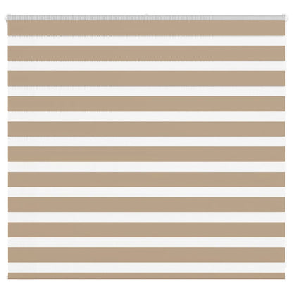 Zebra Blind Sand Brown 160x100 cm Fabric Width 155.9 cm Polyester