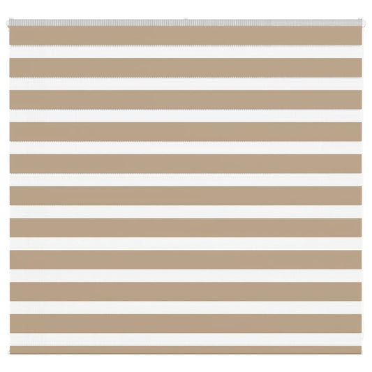 Zebra Blind Sand Brown 160x100 cm Fabric Width 155.9 cm Polyester