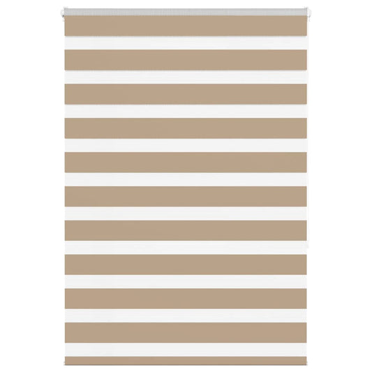 Zebra Blind Sand Brown 115x150 cm Fabric Width 110.9 cm Polyester