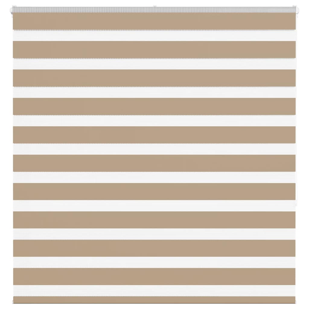 Zebra Blind Sand Brown 140x150 cm Fabric Width 135.9 cm Polyester