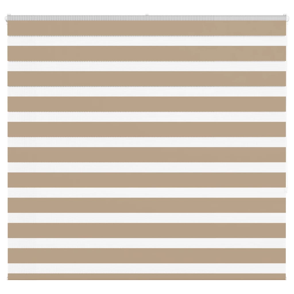 Zebra Blind Sand Brown 155x150 cm Fabric Width 150.9 cm Polyester