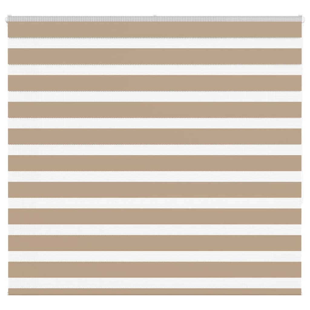 Zebra Blind Sand Brown 160x150 cm Fabric Width 155.9 cm Polyester