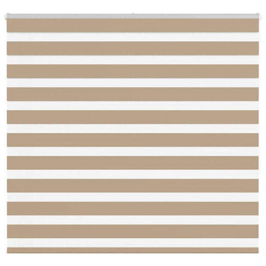 Zebra Blind Sand Brown 160x150 cm Fabric Width 155.9 cm Polyester