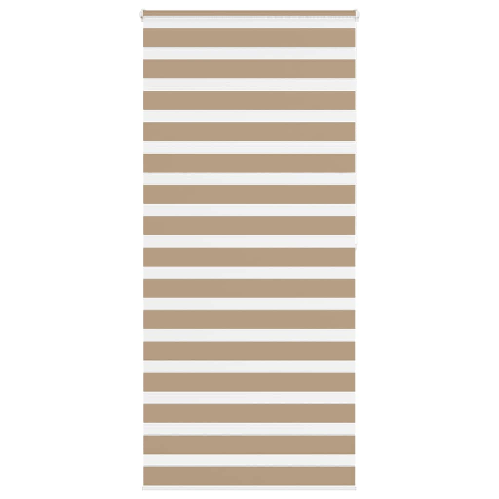 Zebra Blind Sand Brown 100x200 cm Fabric Width 95.9 cm Polyester