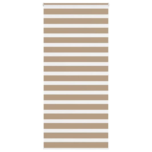 Zebra Blind Sand Brown 110x200 cm Fabric Width 105.9 cm Polyester