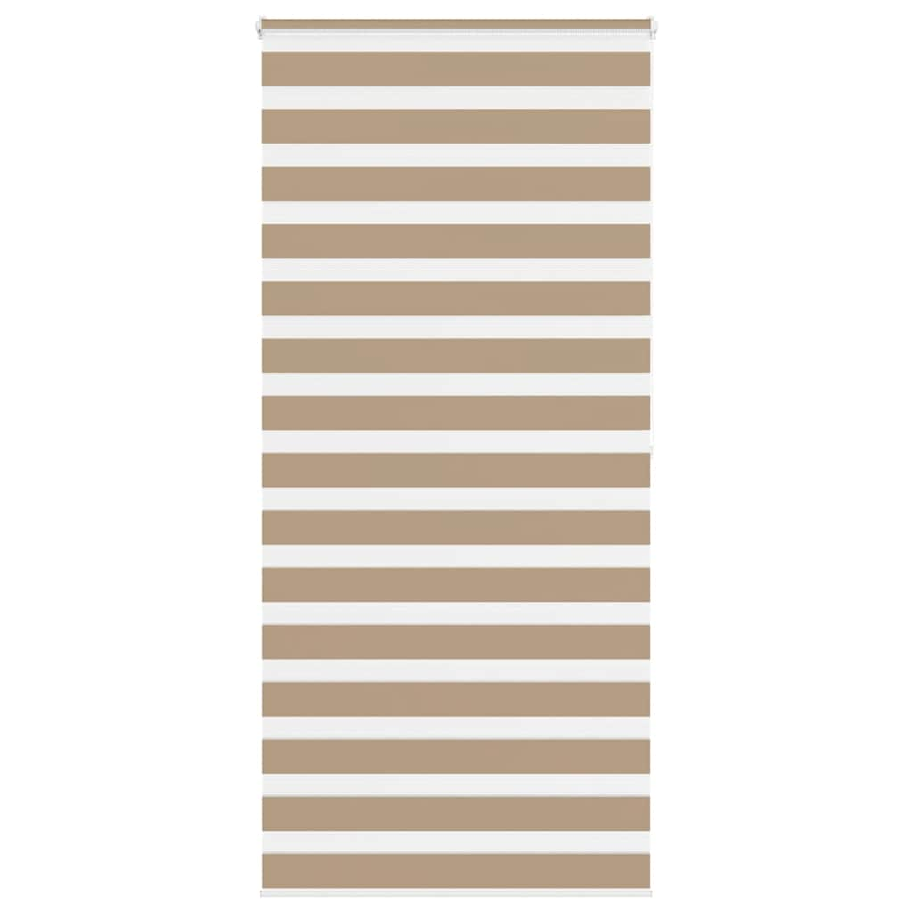 Zebra Blind Sand Brown 115x200 cm Fabric Width 110.9 cm Polyester