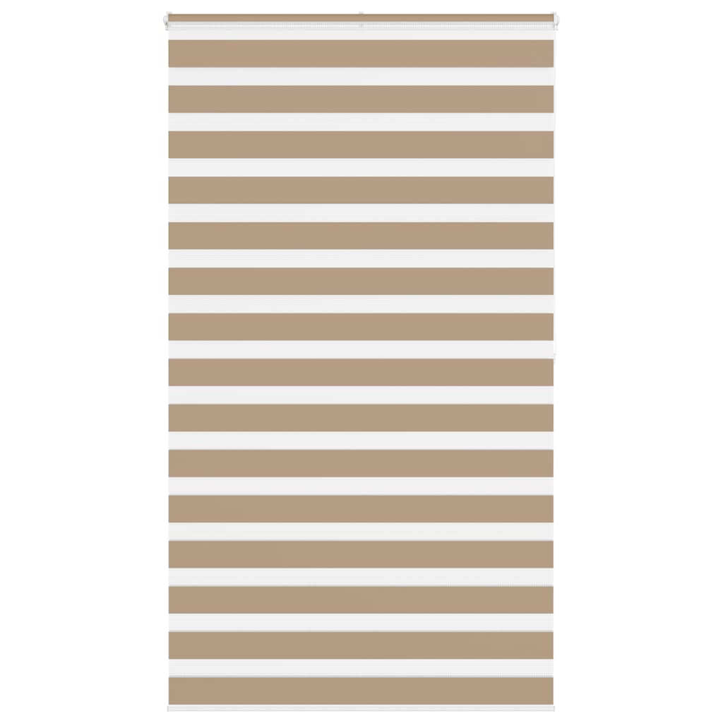 Zebra Blind Sand Brown 120x200 cm Fabric Width 115.9 cm Polyester