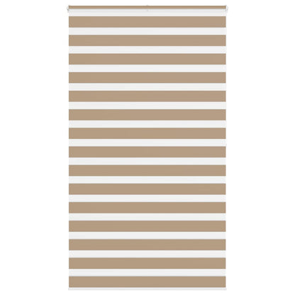 Zebra Blind Sand Brown 120x200 cm Fabric Width 115.9 cm Polyester