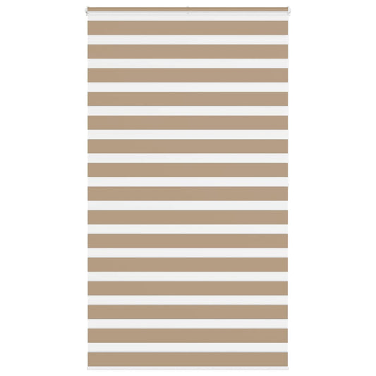 Zebra Blind Sand Brown 120x200 cm Fabric Width 115.9 cm Polyester