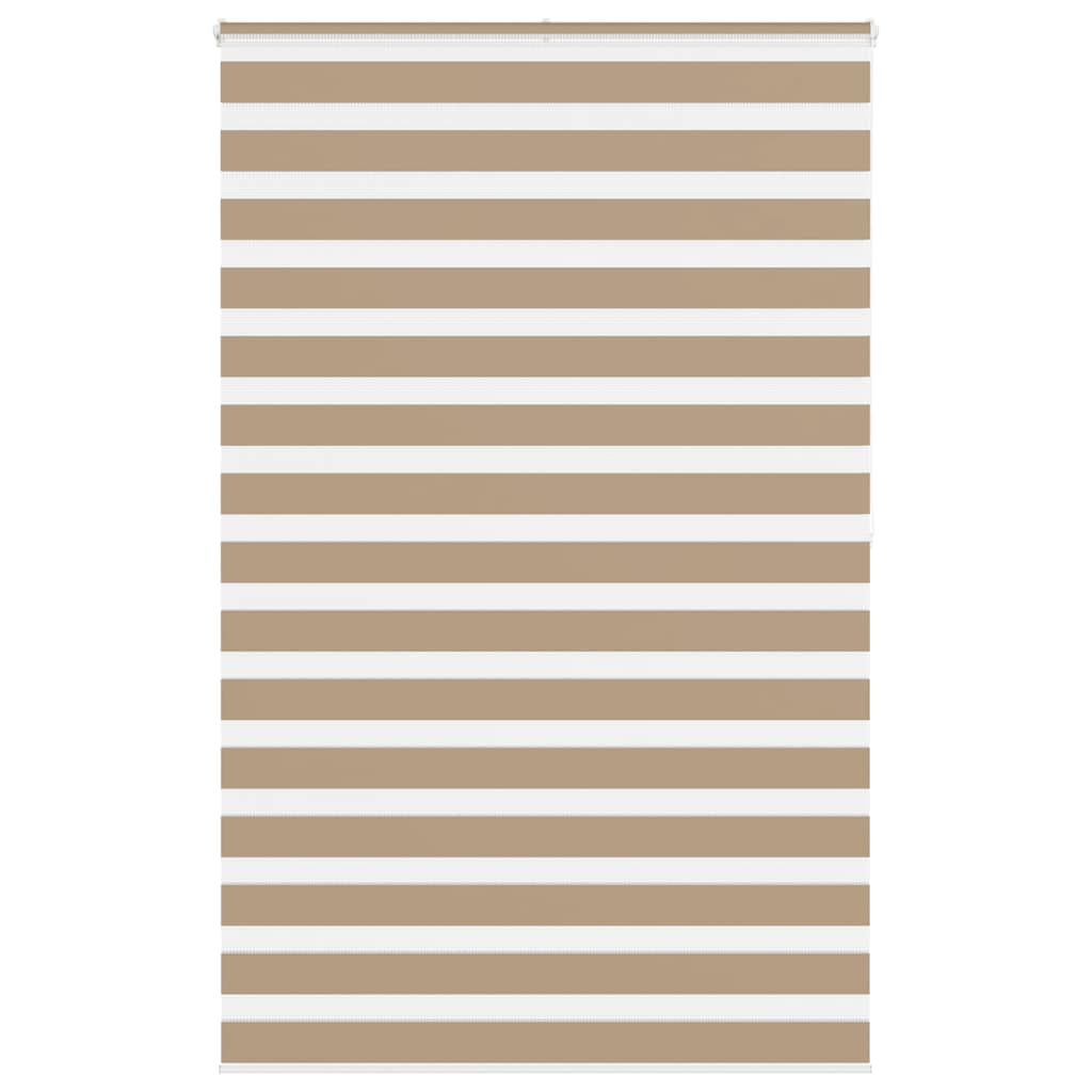 Zebra Blind Sand Brown 145x200 cm Fabric Width 140.9 cm Polyester