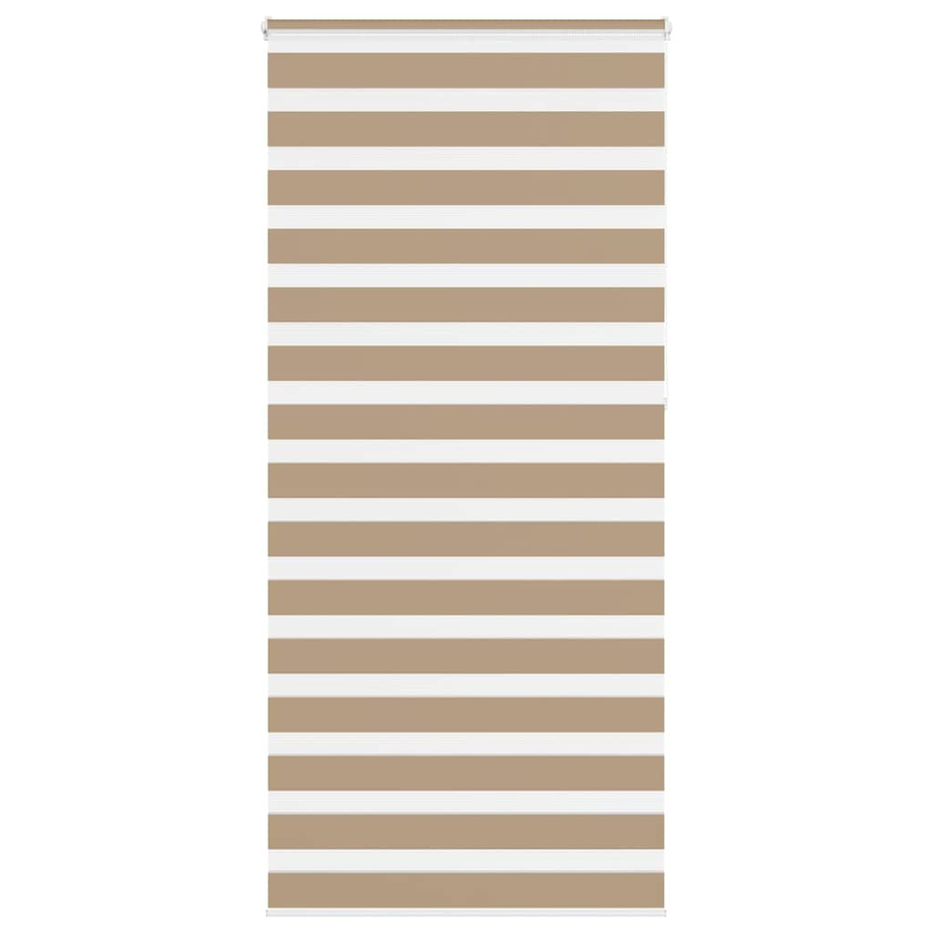 Zebra Blind Sand Brown 105x230 cm Fabric Width 100.9 cm Polyester