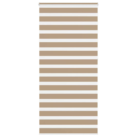 Zebra Blind Sand Brown 105x230 cm Fabric Width 100.9 cm Polyester