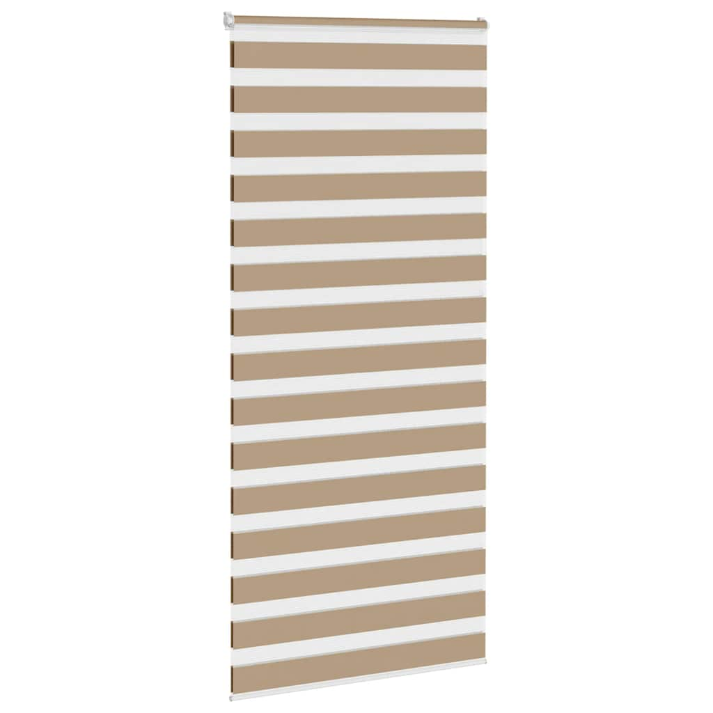 Zebra Blind Sand Brown 105x230 cm Fabric Width 100.9 cm Polyester